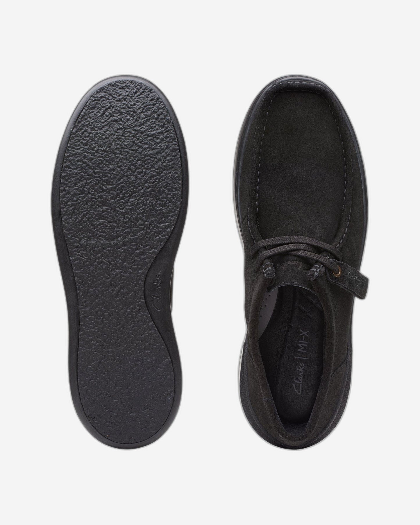حذاء Clarks CourtLiteWally - أسود/أسود - 261667967 - عرض G (مقاس قياسي)