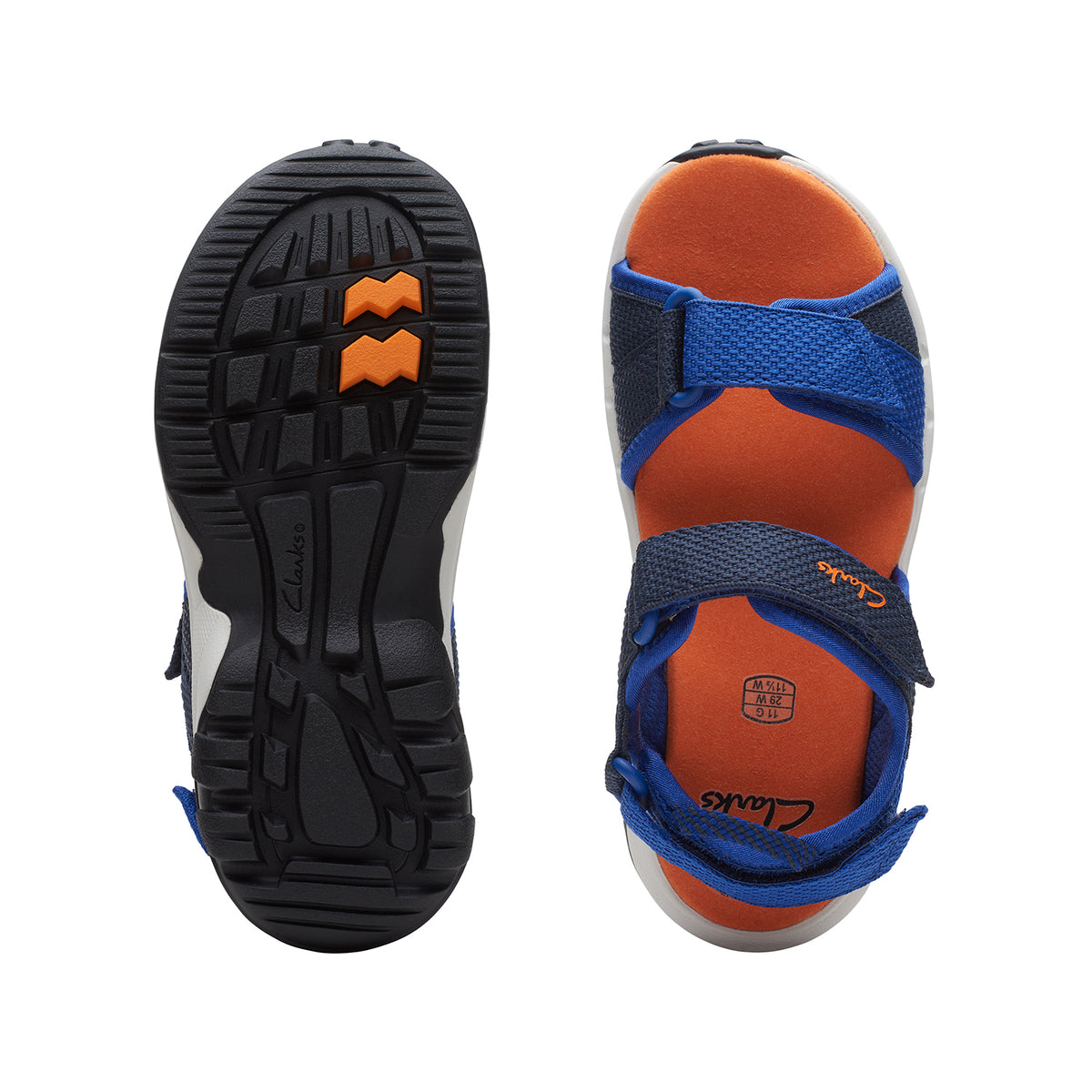 Clarks Boys Expo Sea Kid (مقاس واسع)