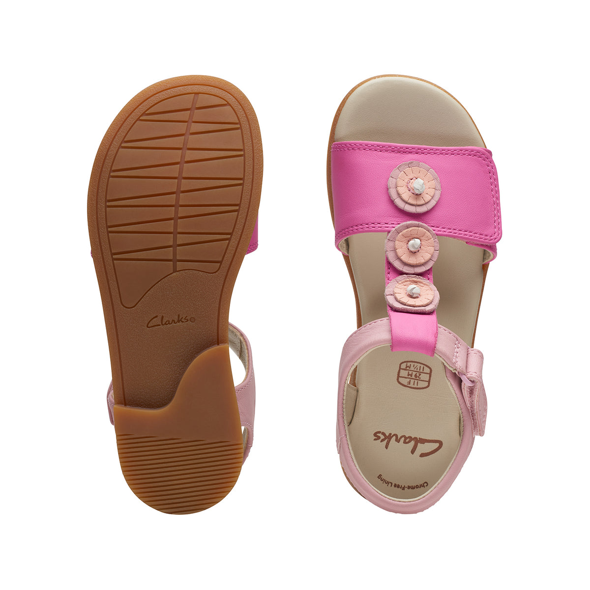 Clarks Girls Ivy Tide Kid. (مقاس عادي)