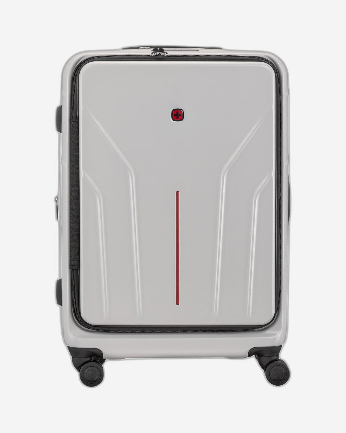 عربة أمتعة قابلة للتمدد من وينجر أمبليكس، مقاس 69 سم، فضية اللون