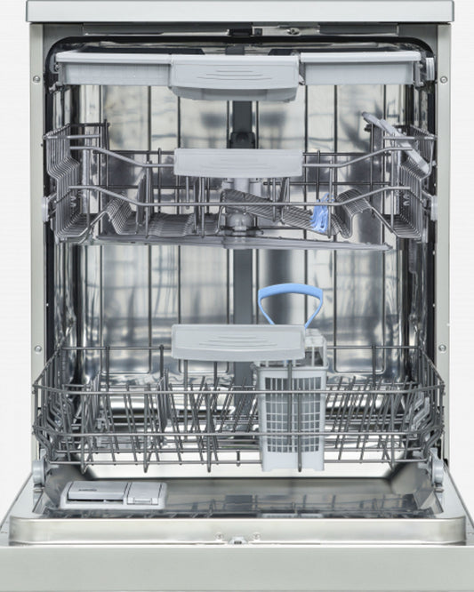 غسالة أطباق هوفر سعة 15 فردًا، فضية - HDW-V1015-S
