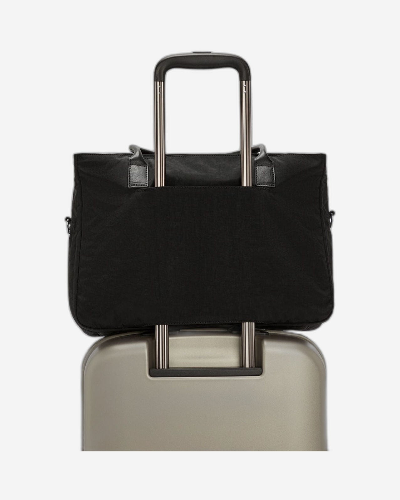 KIPLING-SUPERWORKER-حقيبة عمل (بحزام كتف قابل للإزالة) - أسود نوار - I4444-P39