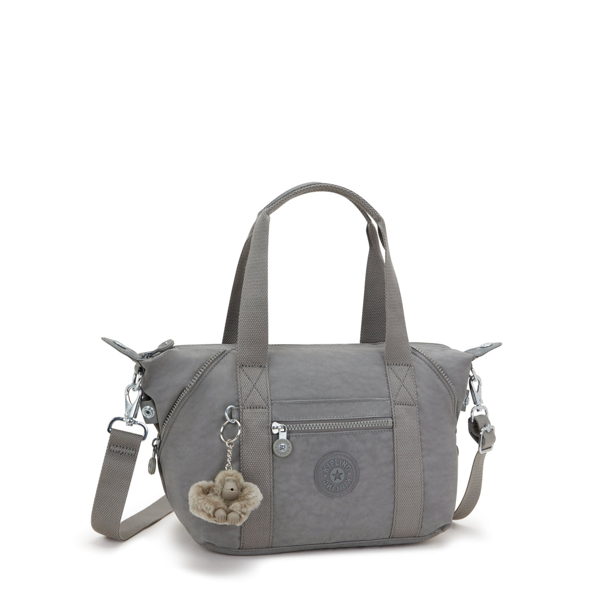 حقيبة يد صغيرة Kipling Art Mini Inviting Grey (مع حزام كتف قابل للإزالة) 01327-8DH