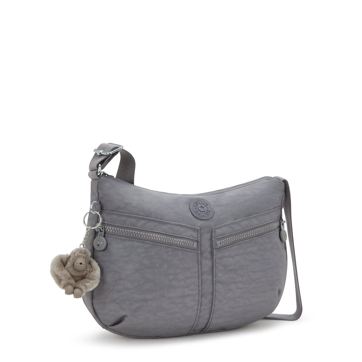 Kipling Izellah Inviting Grey Medium crossbody 02144-8DH