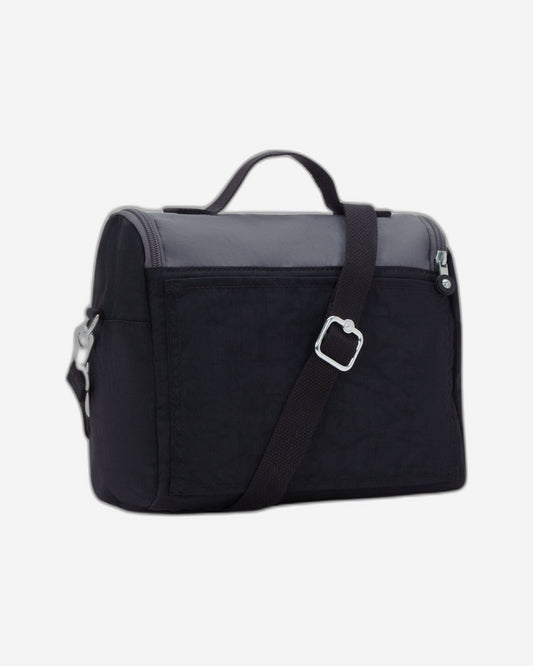 KIPLING New Kichirou Space Black Bl حقيبة غداء كبيرة (مع جيب ترولي) 15289-2GX