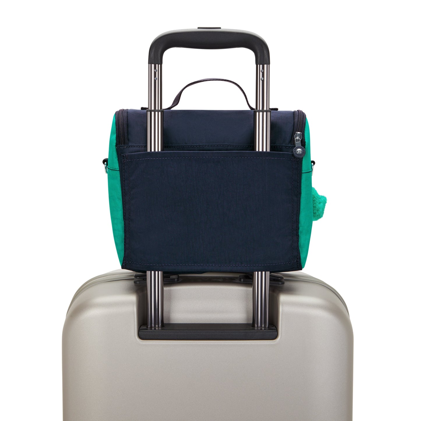 KIPLING-New Kichirou-Large Lunchbox (with trawlley pocket)-Blue Green Bl-15289-CD7