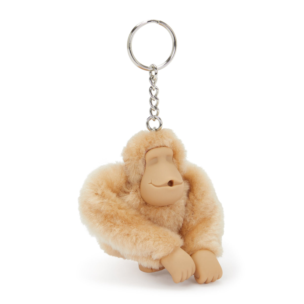 Kipling Monkeyclip M Early Tan علاقات مفاتيح متوسطة على شكل قرد 16479-7CN
