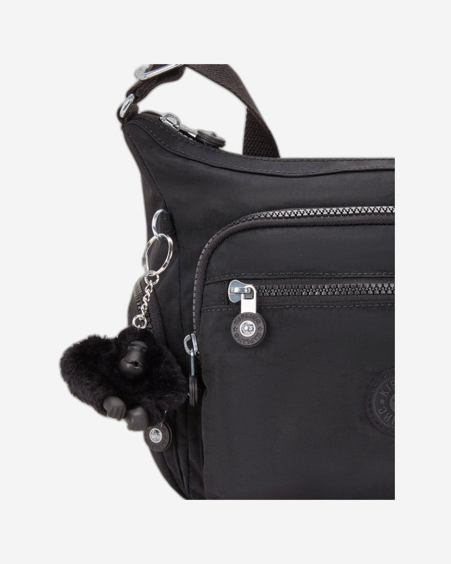 حقيبة كتف صغيرة Kipling Gabbie S Black Noir C2I2531-P39