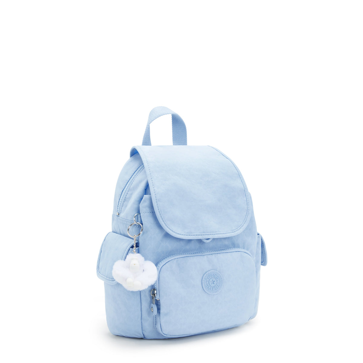 حقيبة ظهر صغيرة Kipling City Pack Mini باللون الأزرق الفاتح I2670-2DS