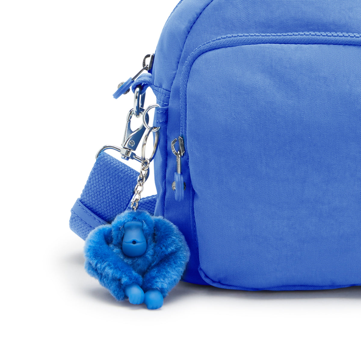 KIPLING-Cool Defea-حقيبة كتف متوسطة الحجم (بحزام كتف قابل للإزالة)-أزرق هافانا-I2849-JC7