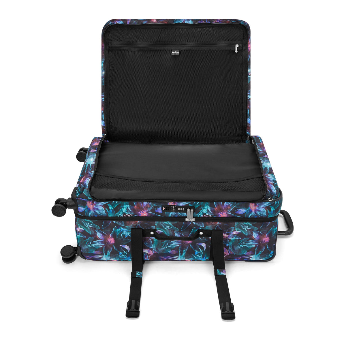 حقيبة سفر Kipling Spontaneous L Spectral Orchid كبيرة بعجلات I3397-7DP