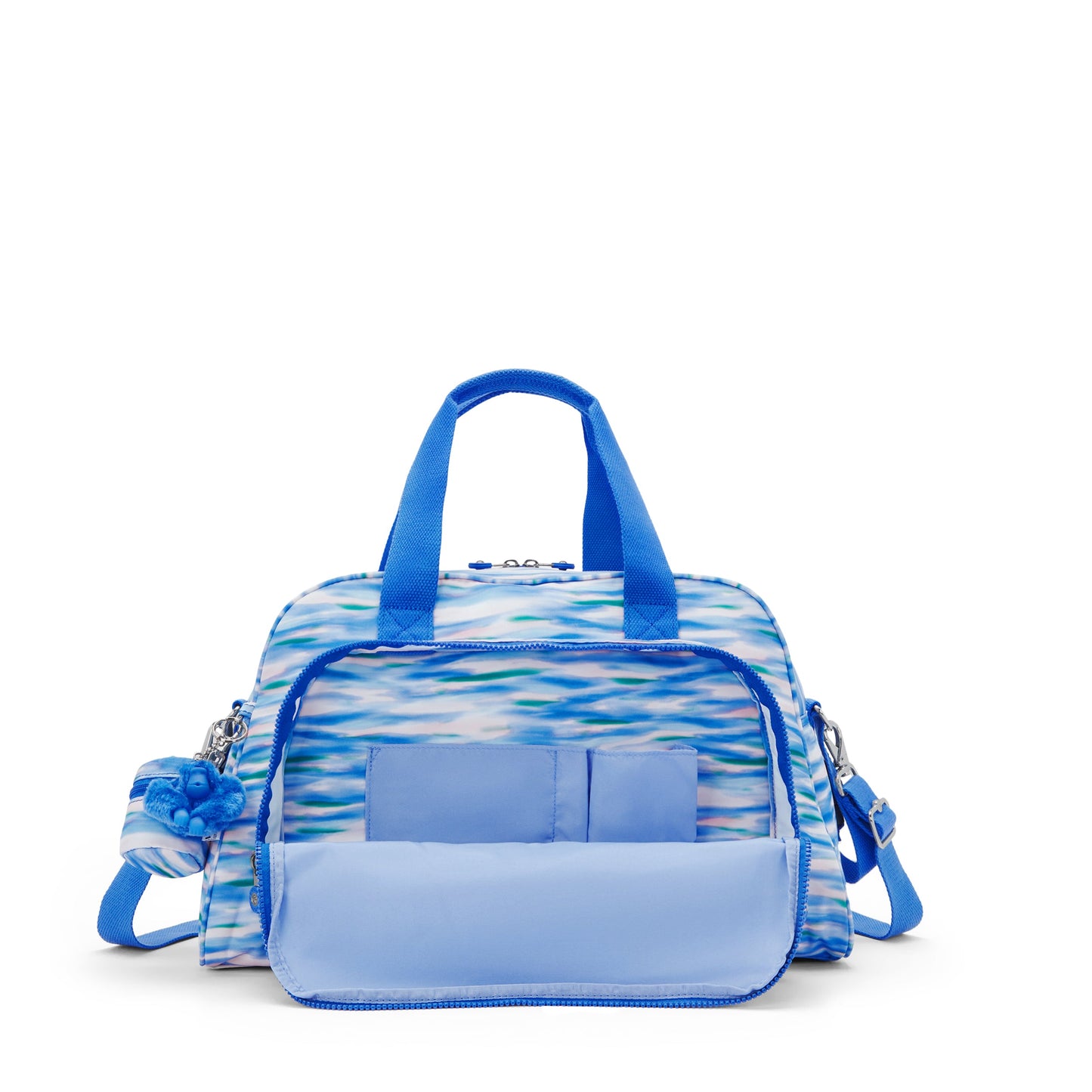 KIPLING-Camama-حقيبة أطفال كبيرة (مع حصيرة تغيير الحفاضات)-أزرق مخفف-I4068-TX9