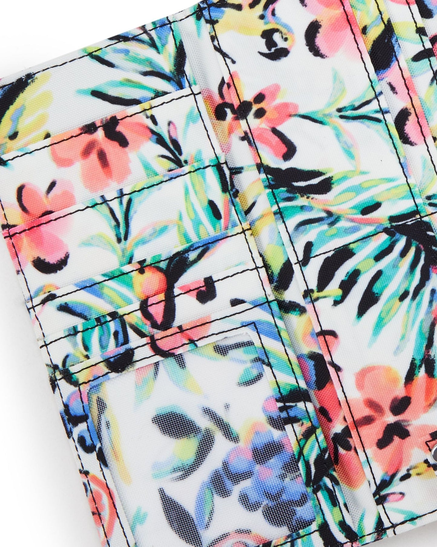 Kipling Money Land Cocktail Floral محفظة كبيرة I4437-5DZ