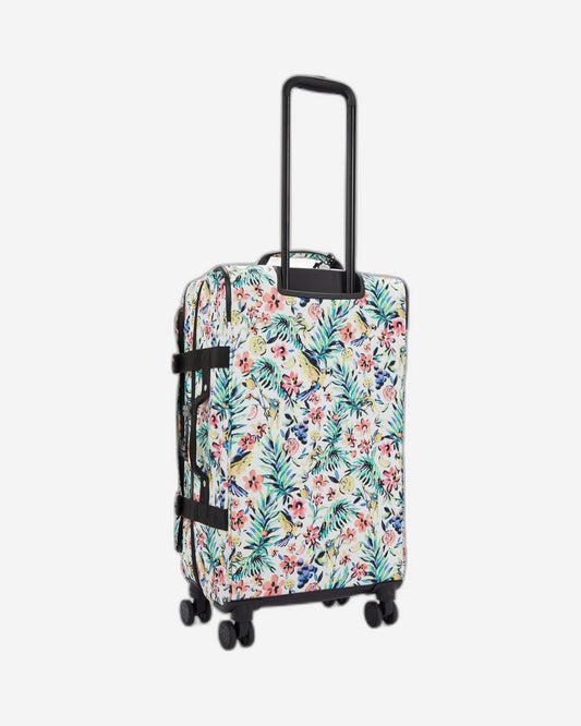 حقيبة سفر Kipling Spontaneous M Cocktail Floral متوسطة الحجم بعجلات I4556-5DZ