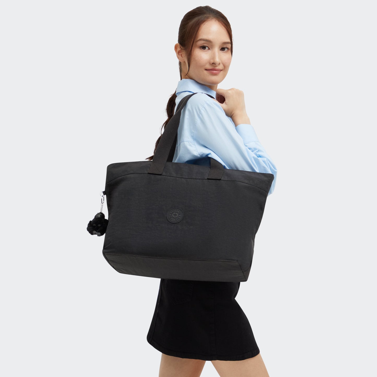 حقيبة Kipling Colissa Up Black Noir Large Tote I4755-P39