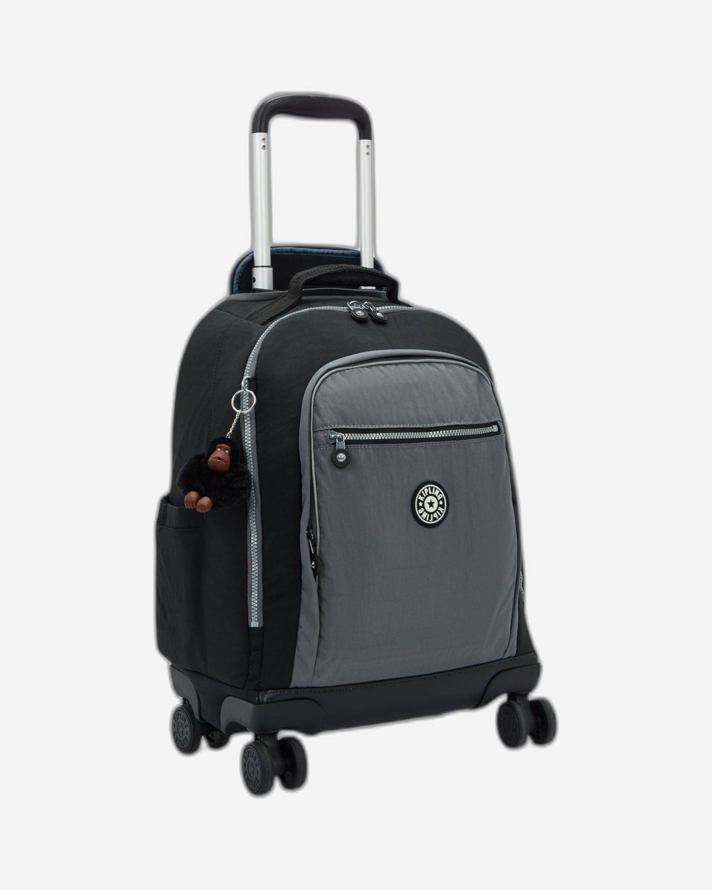 حقيبة ظهر كبيرة بعجلات KIPLING New Zea Space Black Bl (مع جيب للكمبيوتر المحمول) I5246-2GX