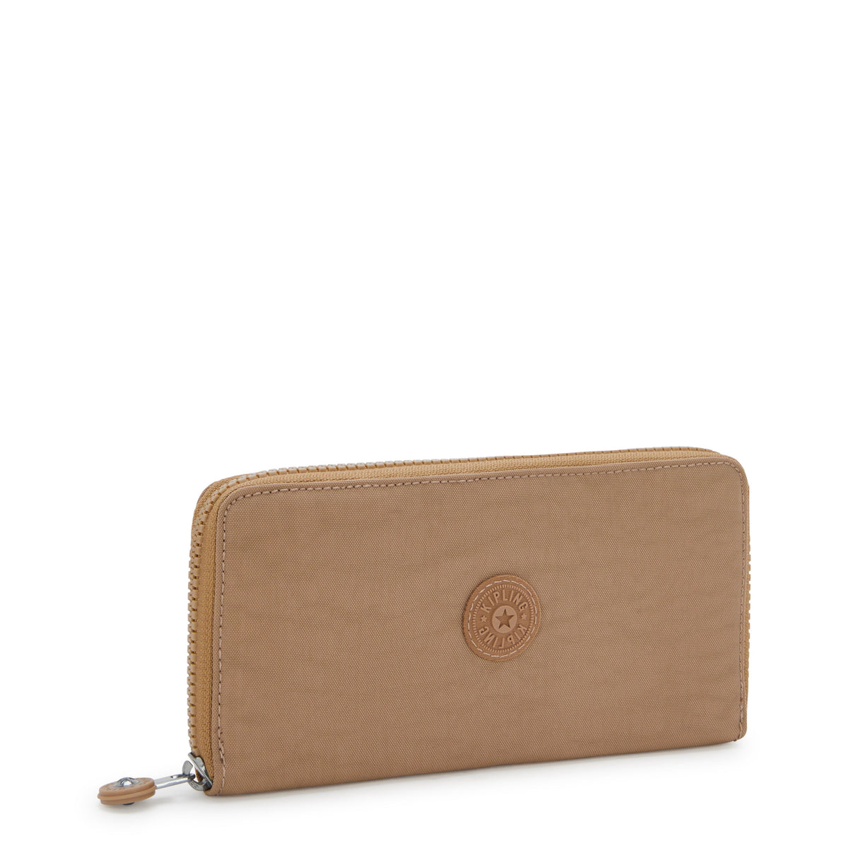 Kipling Money World محفظة كبيرة مبكرة باللون البني الفاتح I5411-7CN