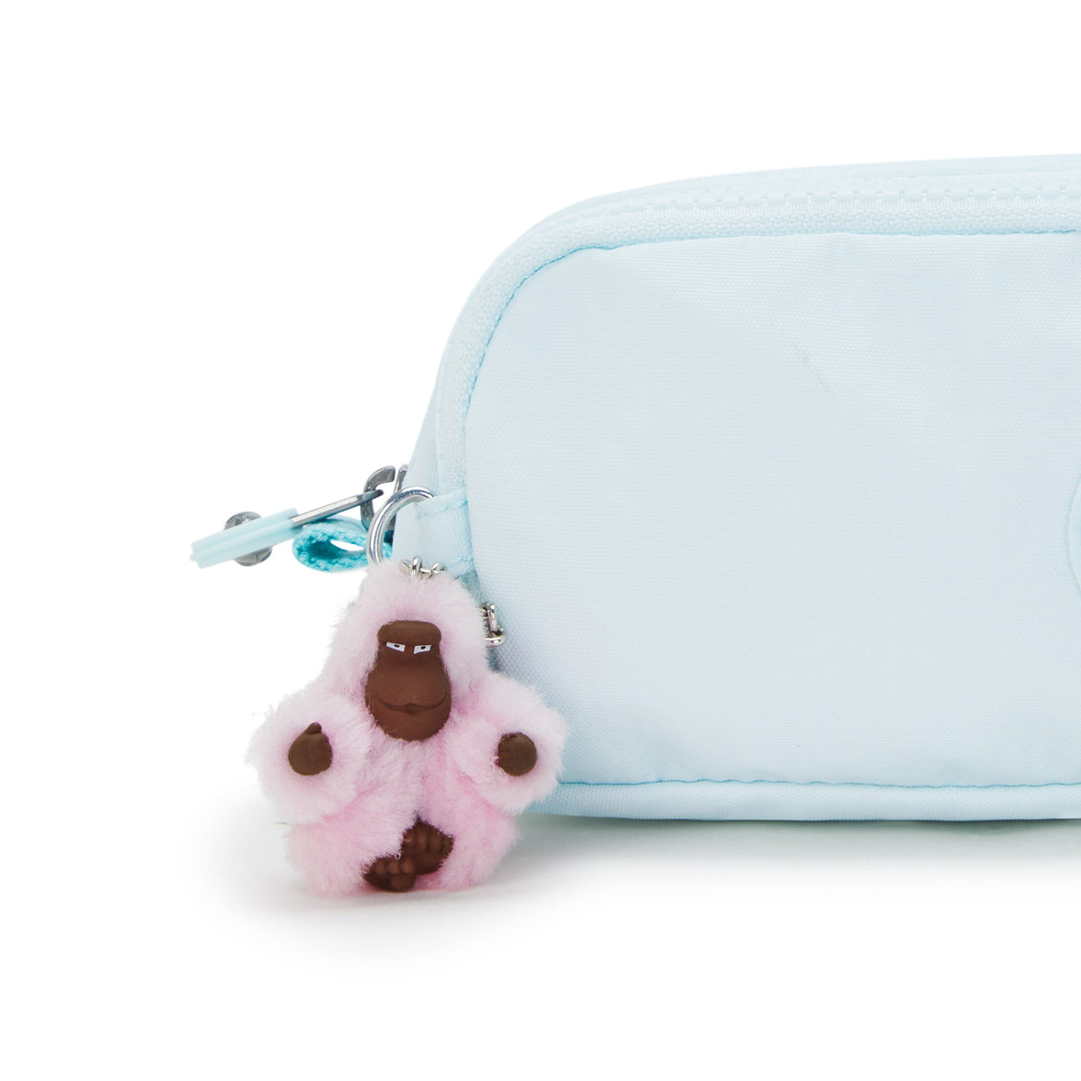 حقيبة أقلام KIPLING Gitroy Blue Sky Metallic كبيرة I5702-5MB