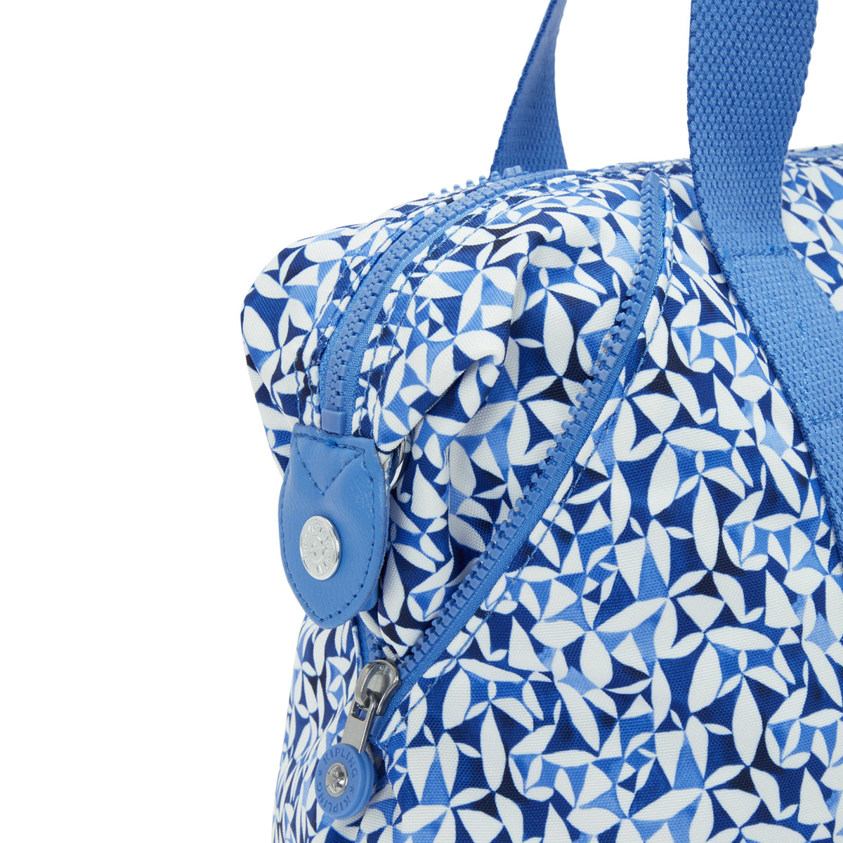 حقيبة توت متوسطة Kipling Art Crazy Leaves بحمالة كتف قابلة للإزالة I5991-1DU
