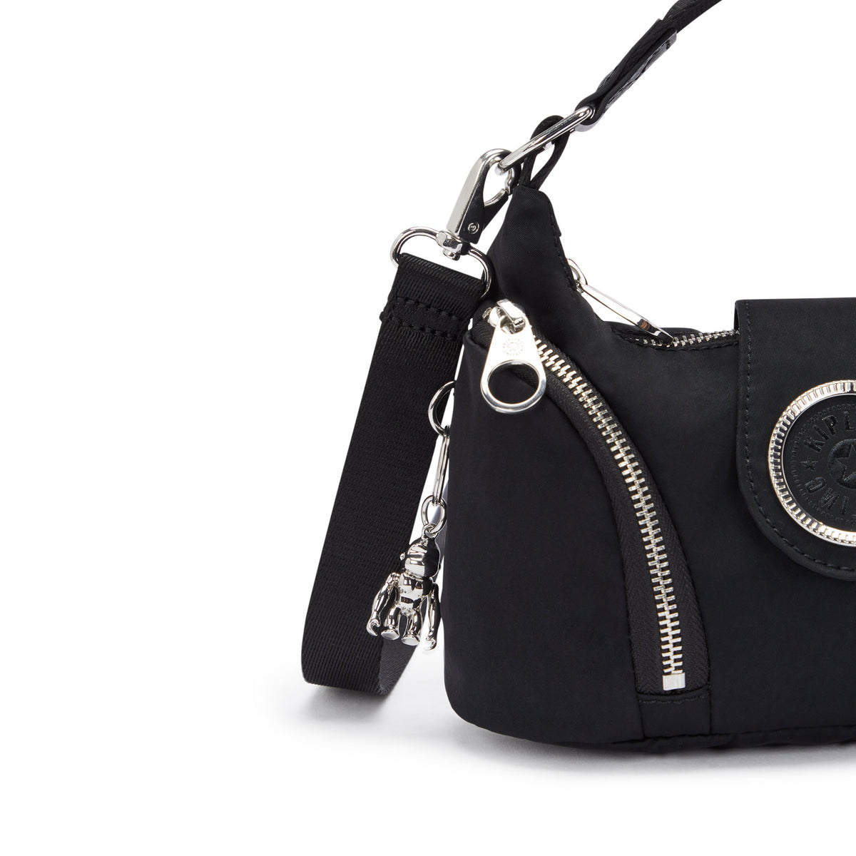 حقيبة كتف صغيرة Kipling Sera S Black Spice I6263-5JB