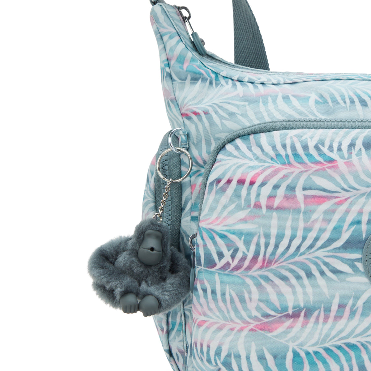 حقيبة Kipling Gabb Palmtree Leaves كبيرة متقاطعة I6525-3QN