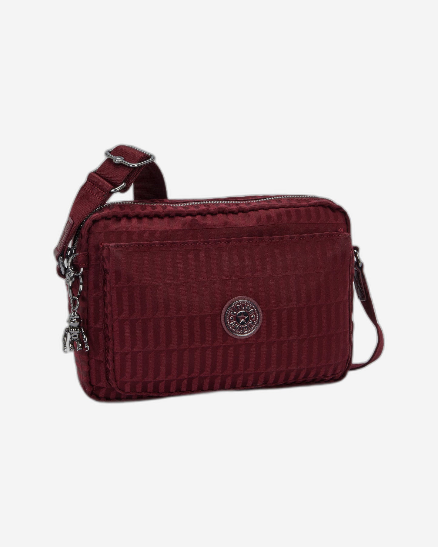 Kipling Abanu M Maroon Tile Jq حقيبة كروسبودي متوسطة I6575-9HX
