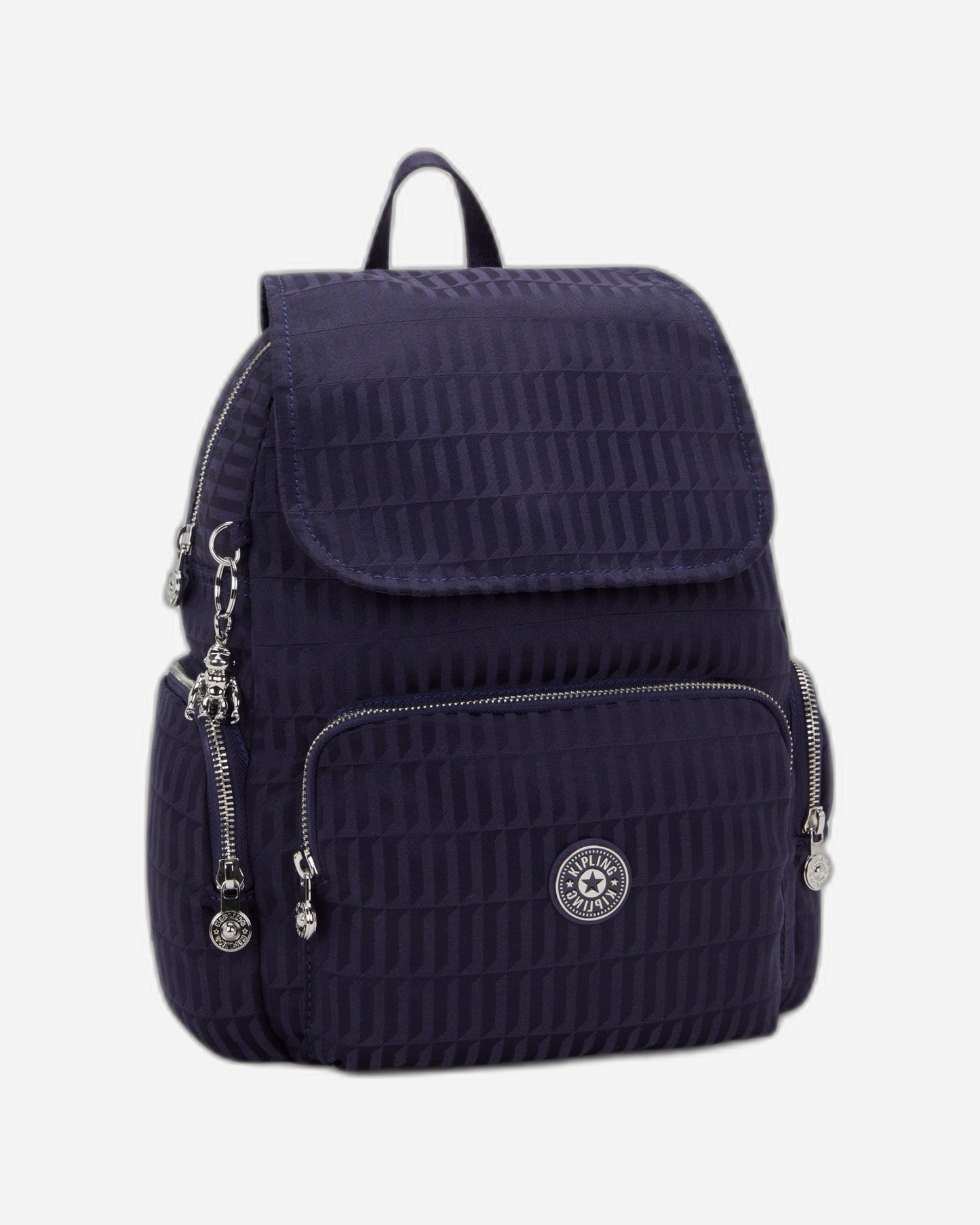 حقيبة ظهر صغيرة Kipling City Zip S Night Tile Jq I6749-9HZ