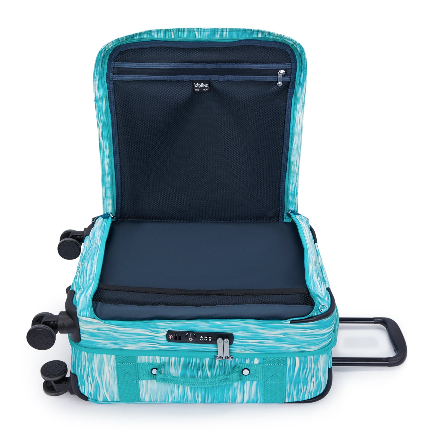 حقيبة سفر Kipling Spontaneous S Aqua Pool صغيرة الحجم بعجلات C2I7211-5MF