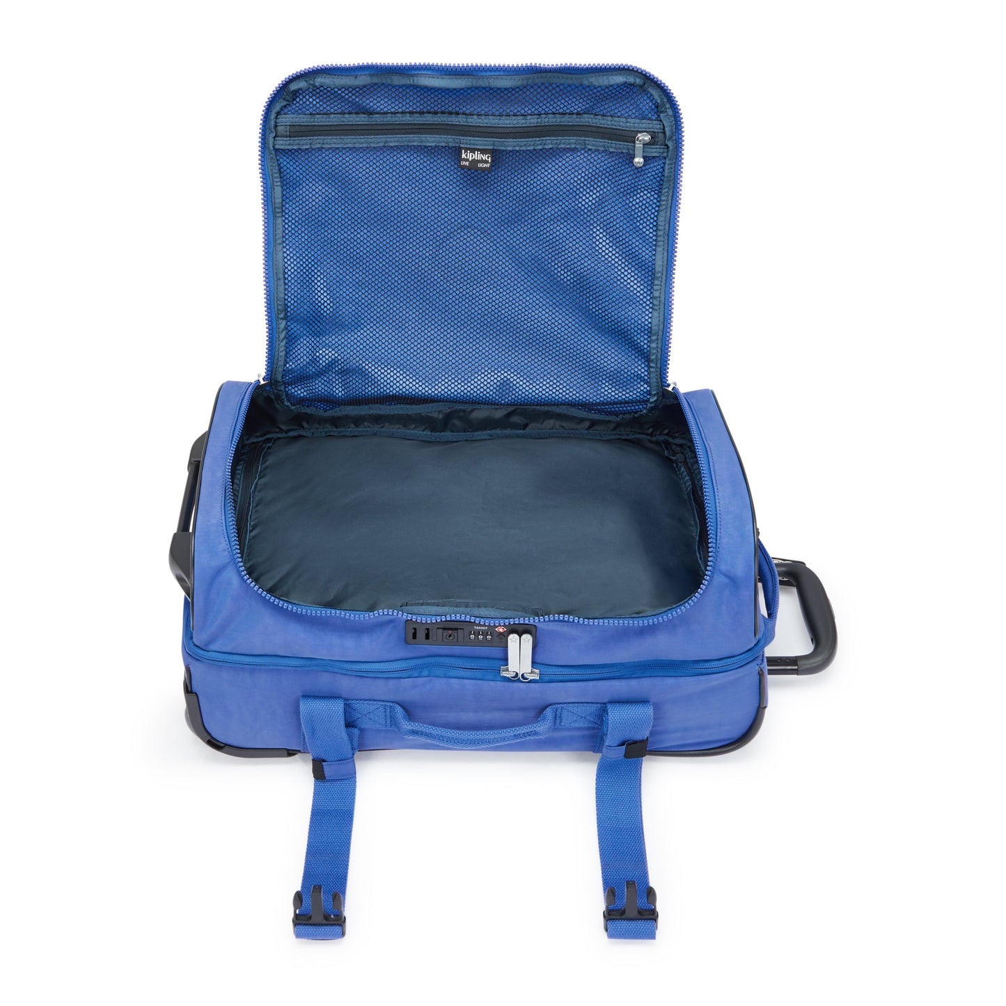 KIPLING-Aviana S-حقيبة سفر صغيرة بعجلات-هافانا بلو-I7294-JC7