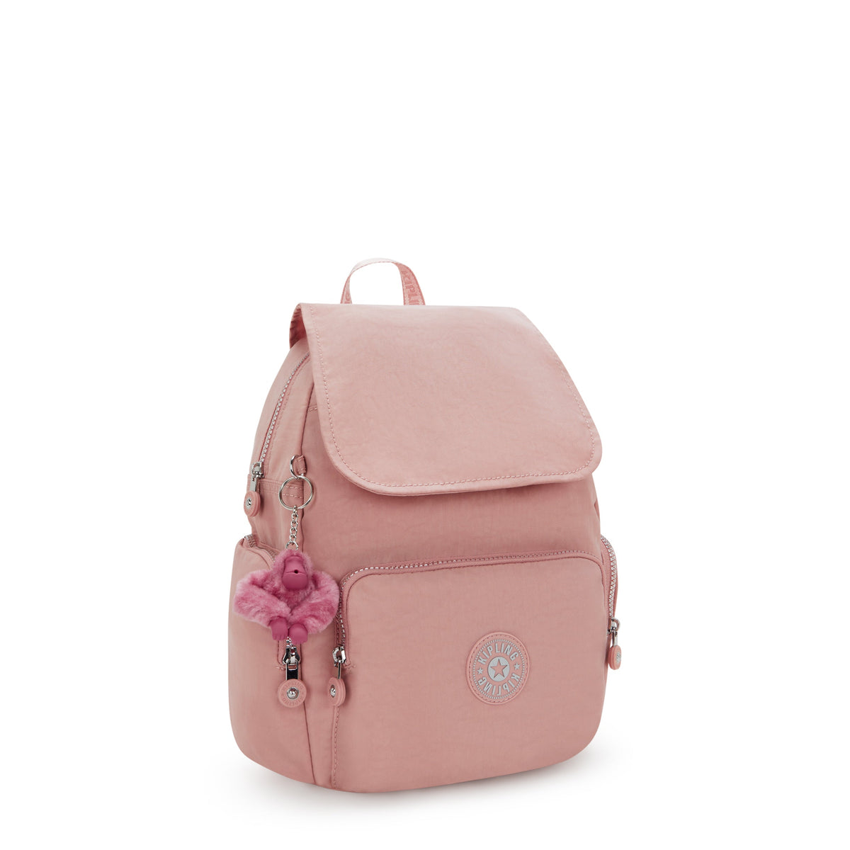 حقيبة ظهر Kipling City Zip S Glorious Pink صغيرة I7354-8HB