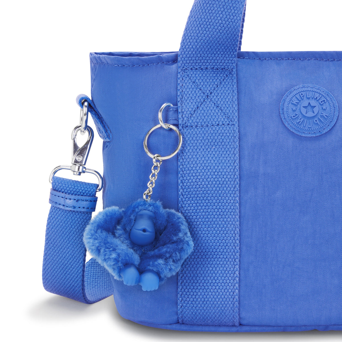 KIPLING-Minta-حقيبة كتف صغيرة (بحزام كتف قابل للإزالة)-أزرق هافانا-I7541-JC7
