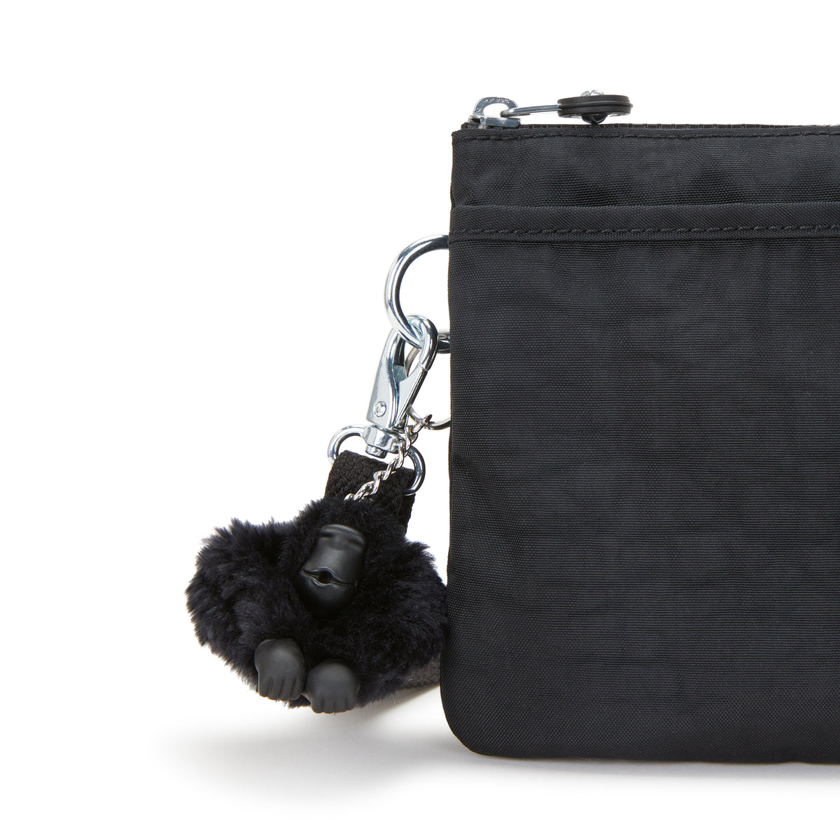 KIPLING Riri حقيبة كروس بودي صغيرة سوداء (مع حزام كتف قابل للإزالة) I7590-P39