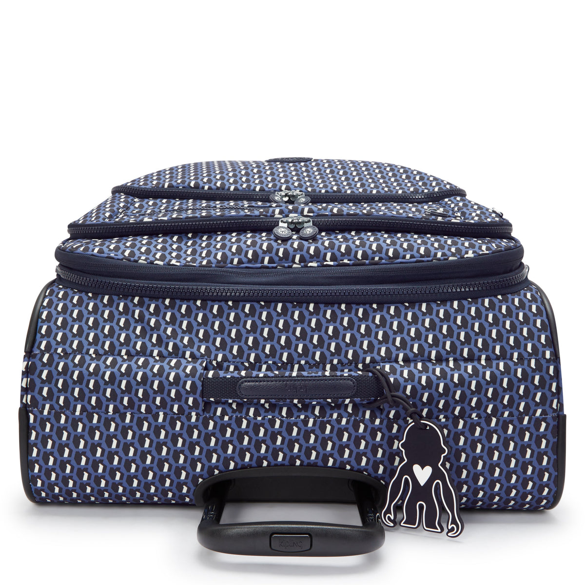 حقيبة Kipling New Youri Spin L 3D K زرقاء كبيرة قابلة للتمدد I7640-4JS