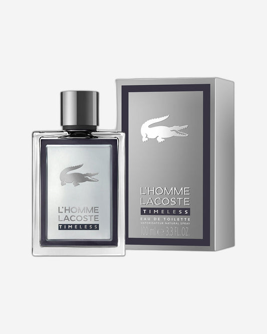 عطر لاكوست لوم تايمليس أو دو تواليت للرجال، 100 مل بخاخ طبيعي