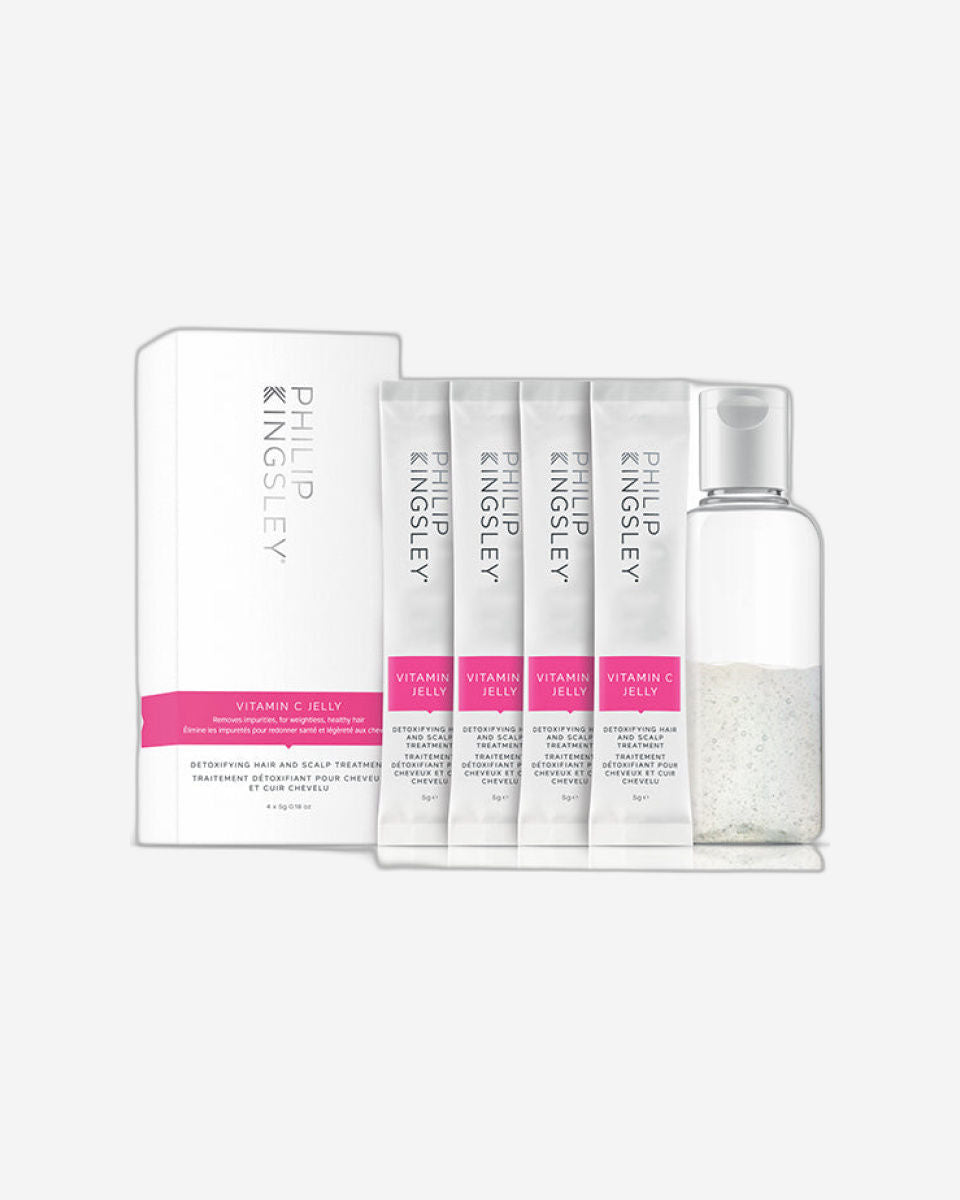 فيليب كينغسلي - مجموعة فيتامين سي جيلي
5 جرام × 4 علاج لإزالة السموم من الشعر وفروة الرأس