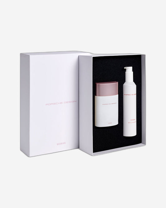 مجموعة بورش ديزاين للنساء (أو دو برفيوم 100 مل + جل استحمام 200 مل)