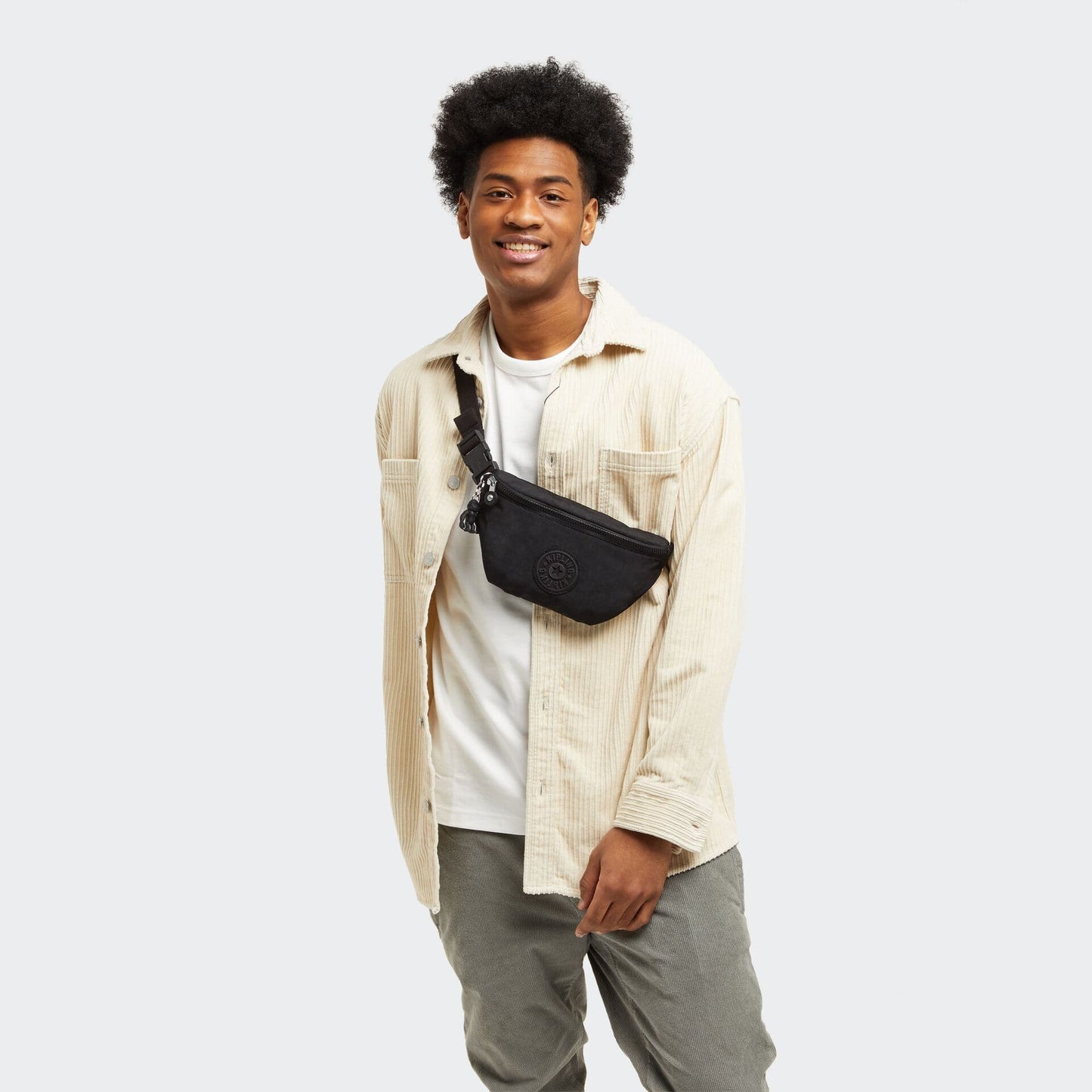 KIPLING-NEW FRESH-حقيبة خصر صغيرة-أسود نوار-I6600-P39 - I6600-P39