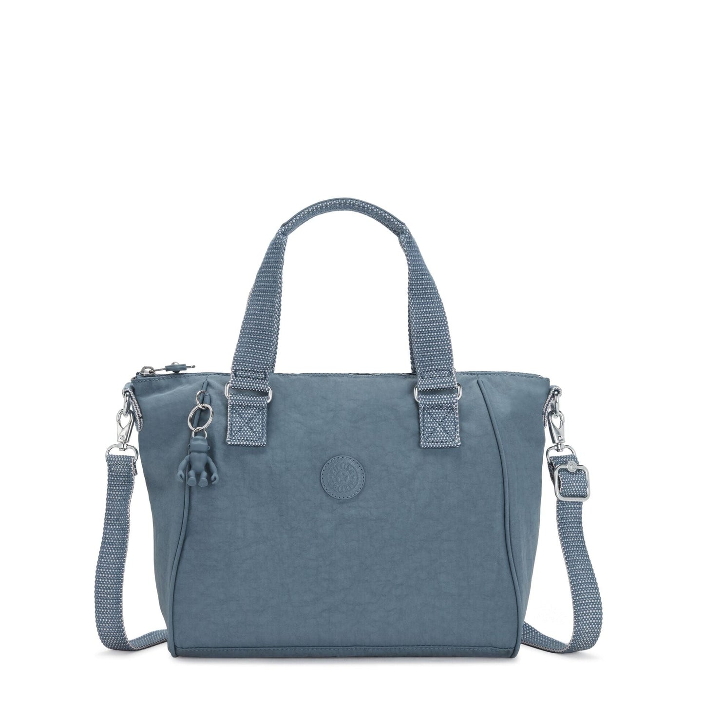 KIPLING-Amiel-Medium handbag (with removable shoulderstrap)-Brush Blue-15371-V35