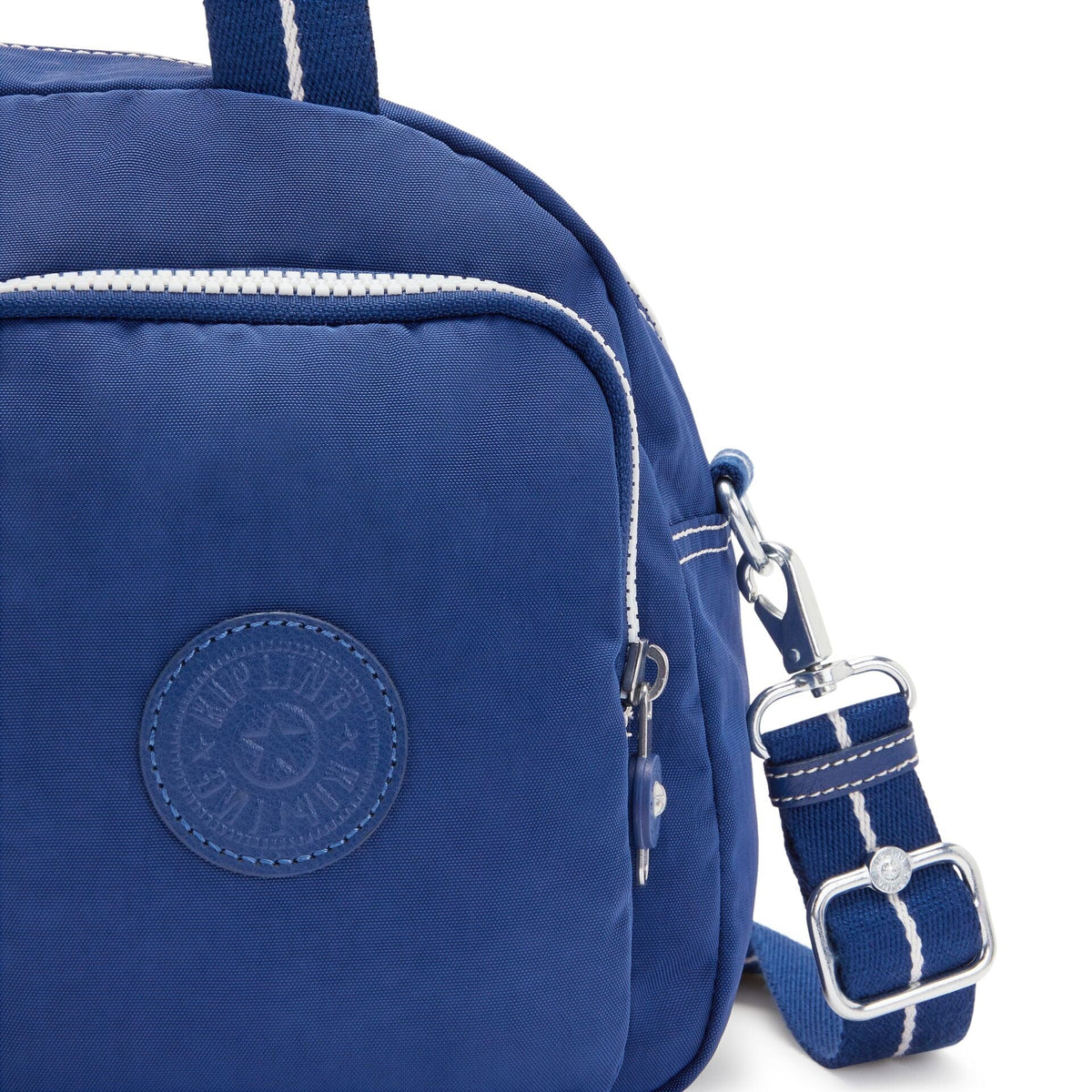 KIPLING-COOL DEFEA-حقيبة كتف متوسطة الحجم (بحزام كتف قابل للإزالة)-أزرق أدميرال-I2849-72I