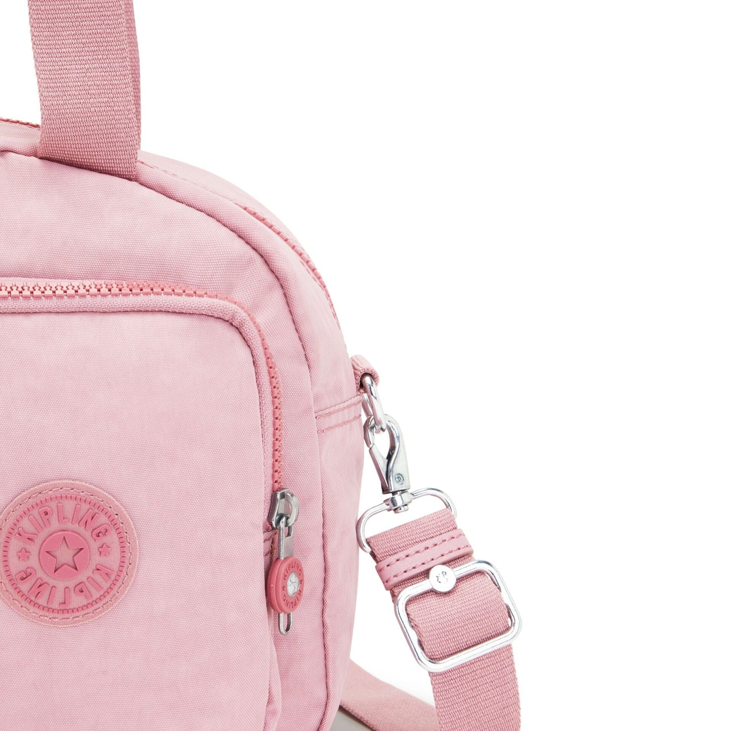 KIPLING-Cool Defea-حقيبة كتف متوسطة الحجم (مع حزام كتف قابل للإزالة)-Lavender Blush-I2849-V37