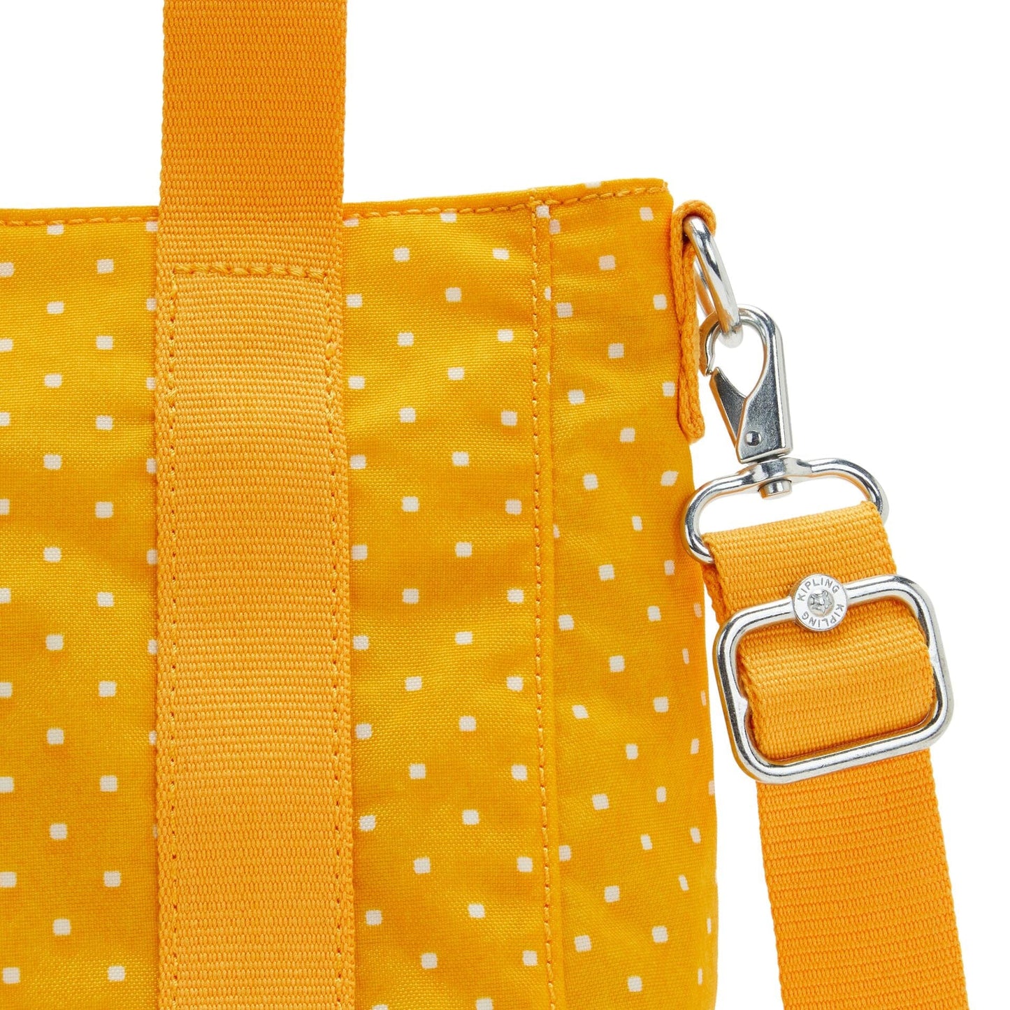KIPLING-ASSENI MINI-حقيبة يد صغيرة (بحزام كتف قابل للإزالة)-منقط ناعم أصفر-I3420-M67