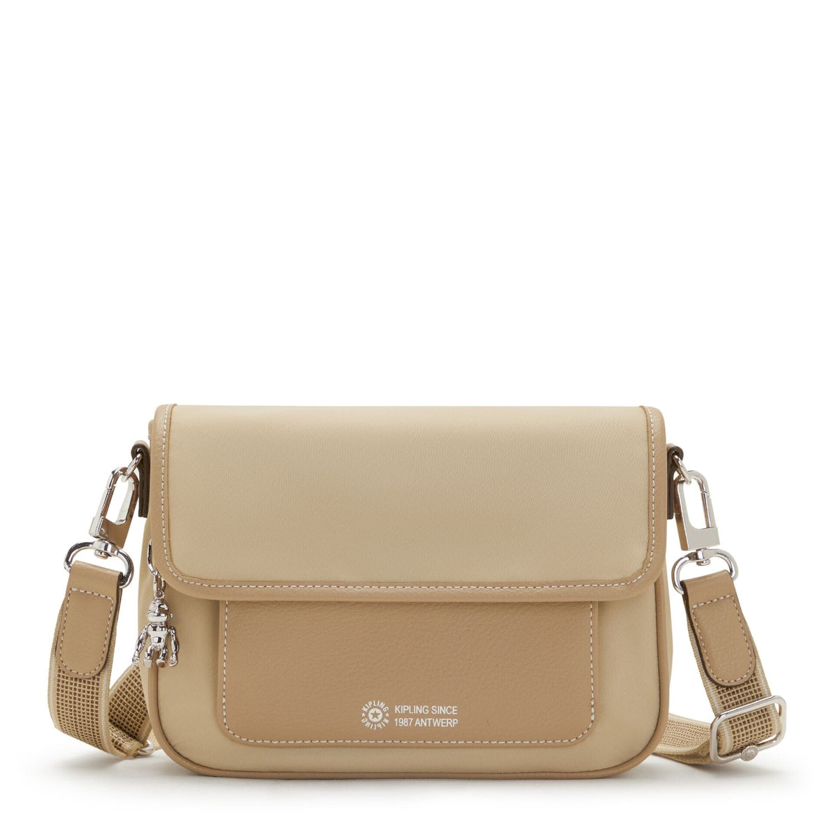 KIPLING-Inaki-Medium crossbody (with removable shoulderstrap)-Natural Bge Mu-I3782-UB2