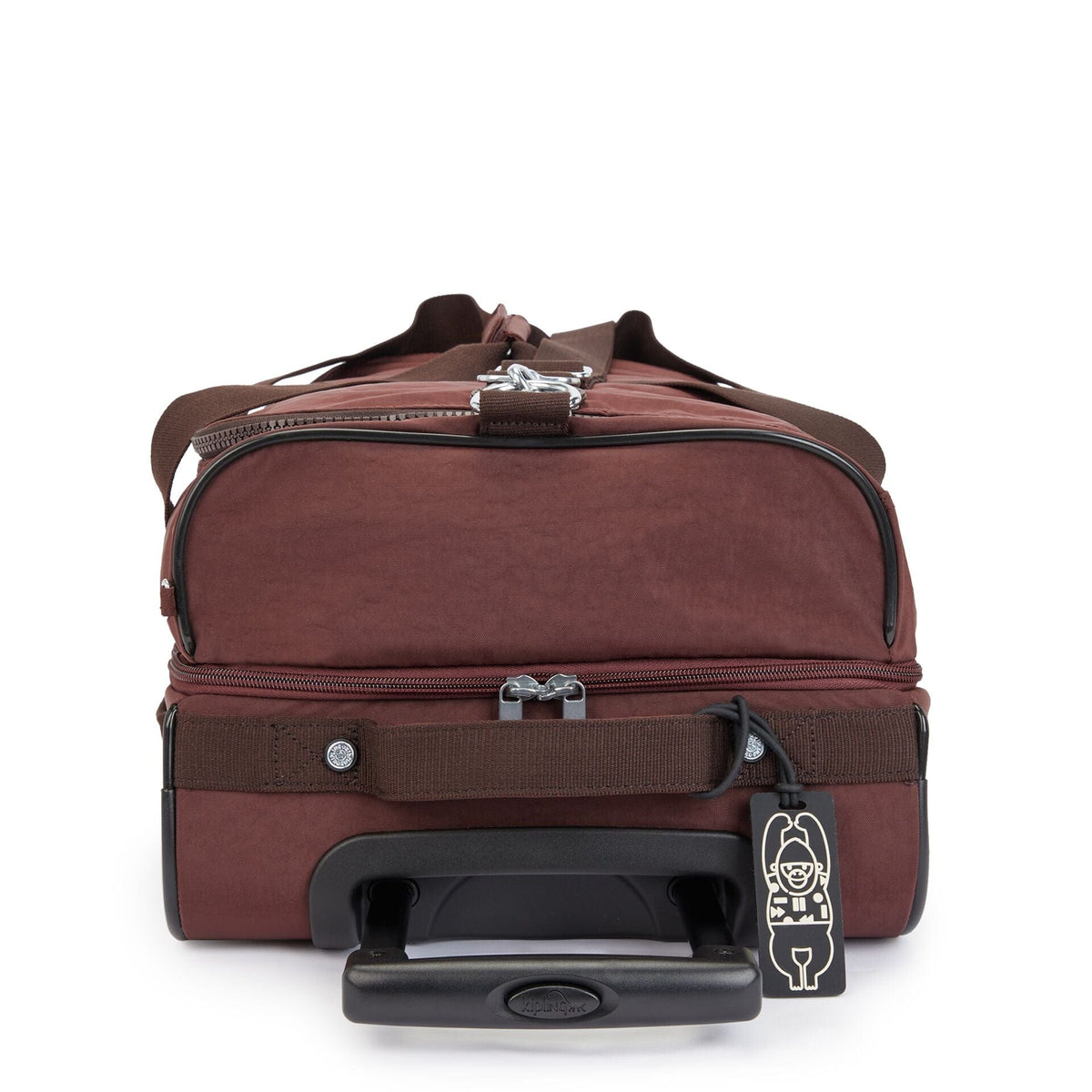 حقيبة سفر صغيرة بعجلات من KIPLING-Teagan Us- لونها بني- I4051-V50