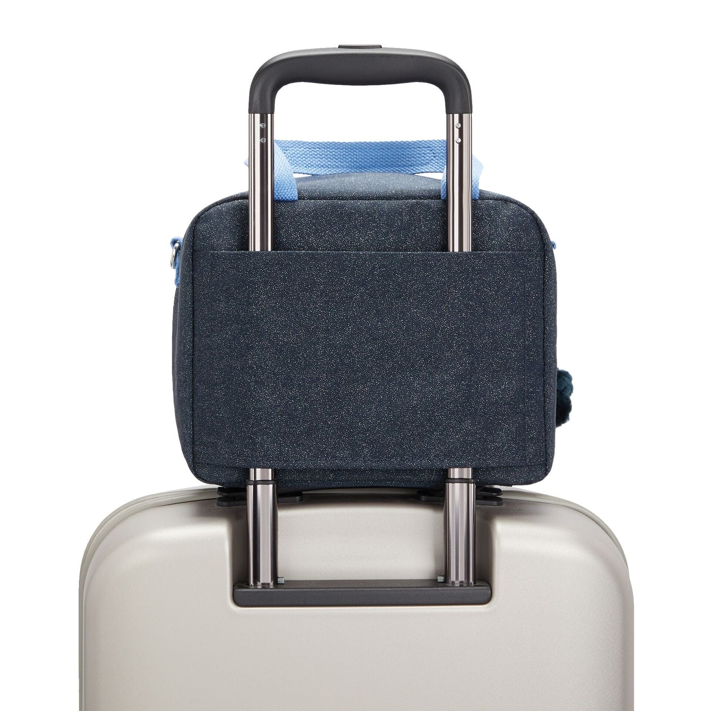 KIPLING-Miyo-صندوق غداء كبير (مع جراب عربة)-True Bl Glitter-I4126-U18