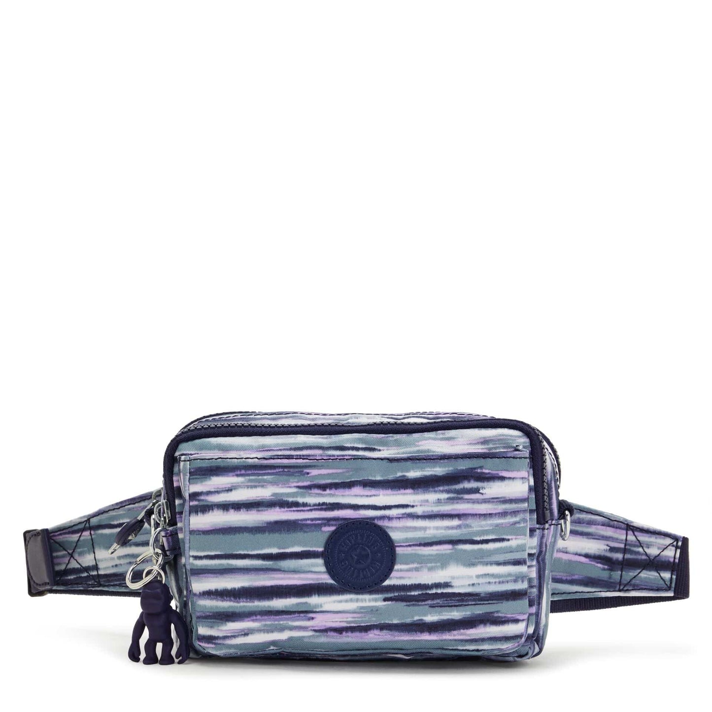 KIPLING-Abanu Multi-Small crossbody convertible to waistbag (with removable straps)-Brush Stripes-I4706-W66