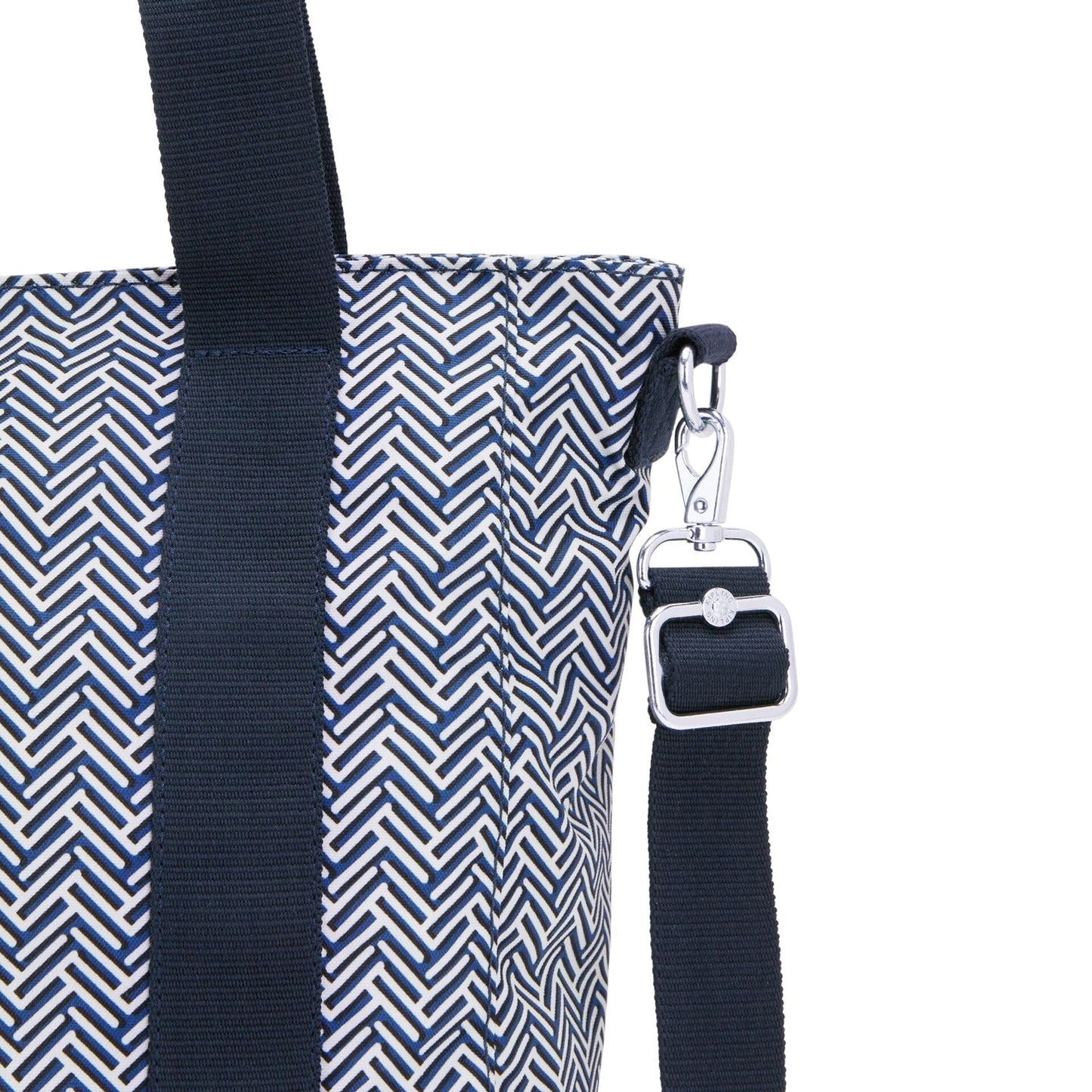 KIPLING-Asseni S-حقيبة توت صغيرة (بحزام كتف قابل للإزالة)-Urban Chevron-I4707-V44