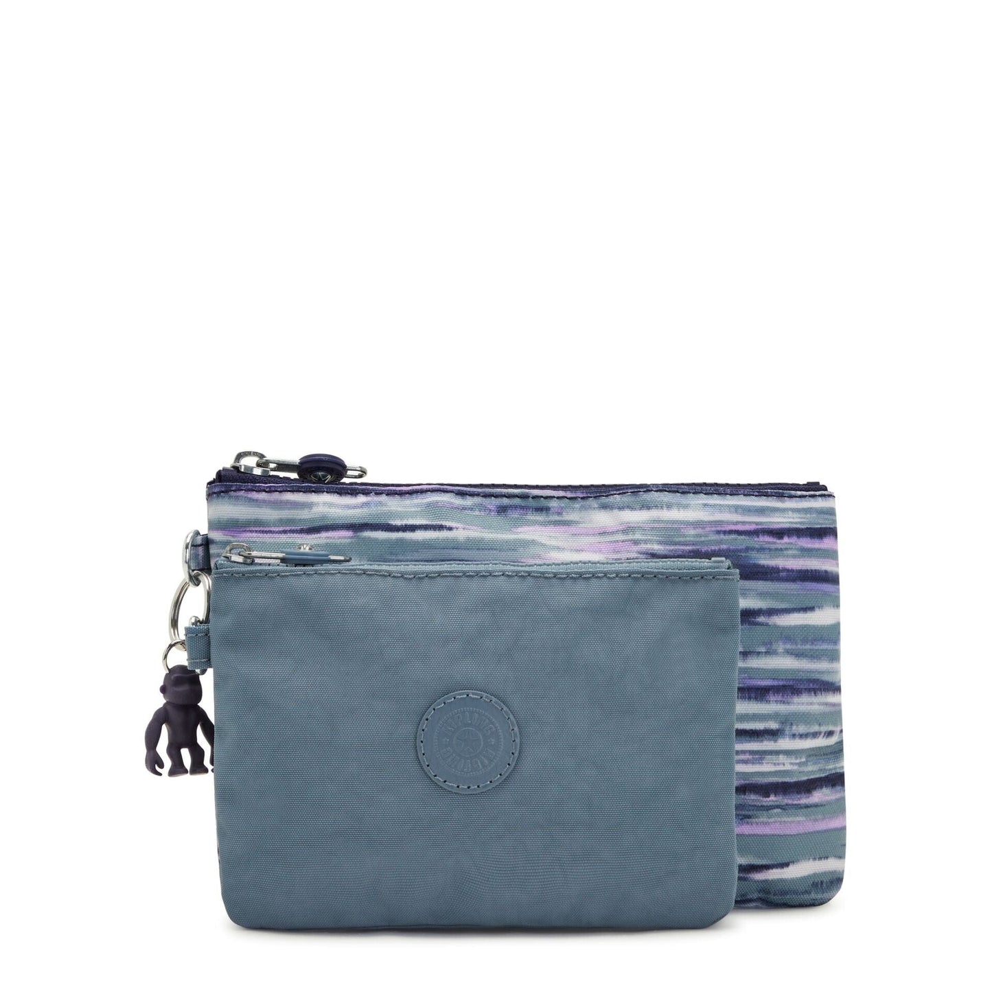 KIPLING-Duo Pouch-2 Pouches-Brush Stripes-I6033-W66