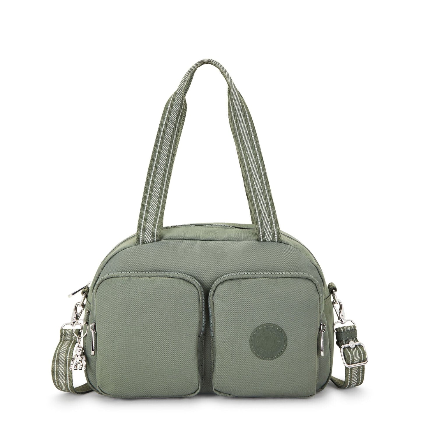 KIPLING-Cool Defea-Medium shoulderbag (with removable shoulderstrap)-Dark Seaweed-I6454-X98