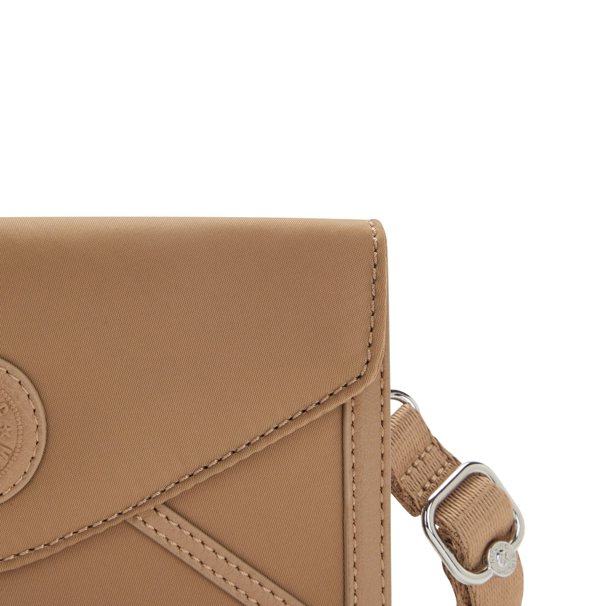 KIPLING-NEW LELIO-حقيبة كروس صغيرة (مع حزام كتف قابل للإزالة) - لون لوزي ناعم - I6809-R13