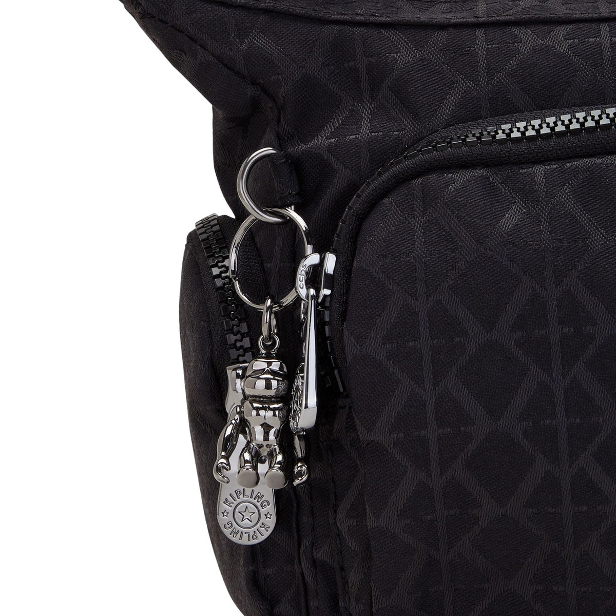 حقيبة KIPLING-Gabbie Mini-Small crossbody-Signature Blk Q-I7282-M34